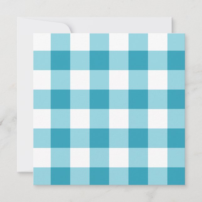 Gingham Pattern Card (Front)