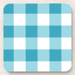 Gingham Pattern Coaster
