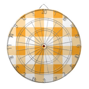 Gingham Pattern Dartboard