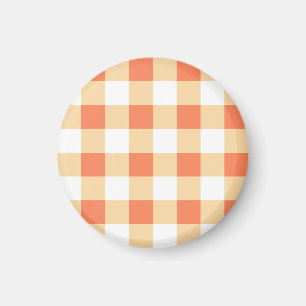 Gingham Pattern Magnet