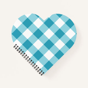 Gingham Pattern Notebook