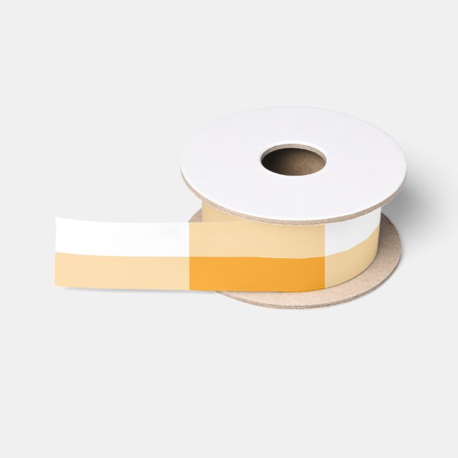Gingham Pattern Satin Ribbon (Spool)