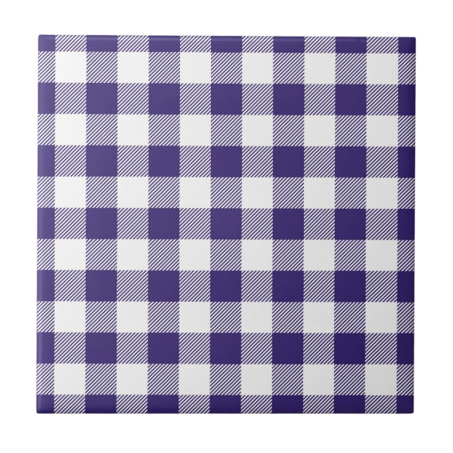 Gingham Pattern Tile (Front)