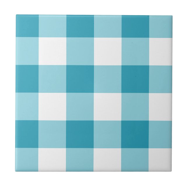 Gingham Pattern  Tile (Front)