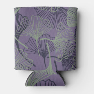 Gingko biloba: abstract vintage pattern. can cooler