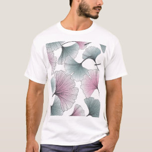 Gingko biloba hand-drawn. T-Shirt
