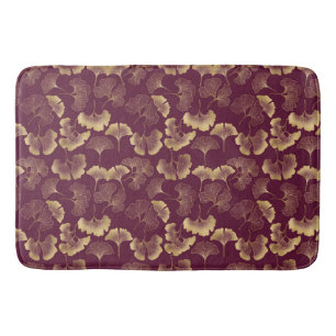 Gingko Leaves Bath Mat