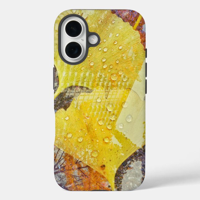 Gingko Leaves Case-Mate iPhone Case (Back)