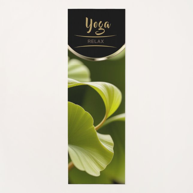Gingko Tree - Yoga Mat (Front)