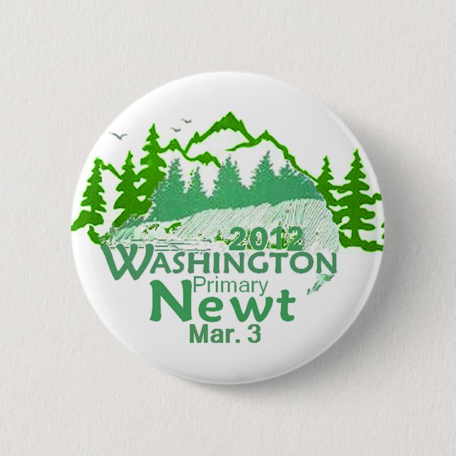 Gingrich Washington Button (Front)