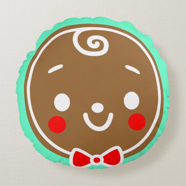 Gingy House 2021 Coussin rond (Devant)