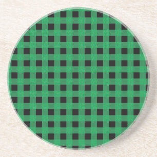 Ginham Green and Black Coaster
