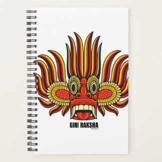 Gini Raksha Mask Spiral Event Planner – Sri Lankan