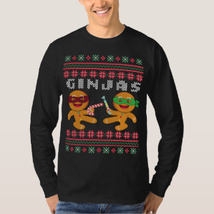 Ginjas Gingerbread Men Ugly Christmas Sweater