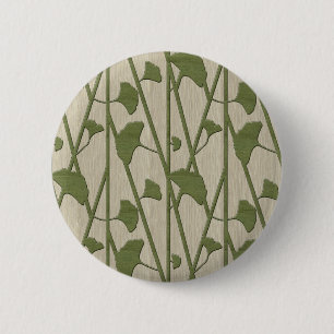 ginkgo biloba 2 inch round button