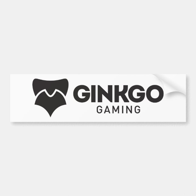 Ginkgo Bumper Sticker (Front)