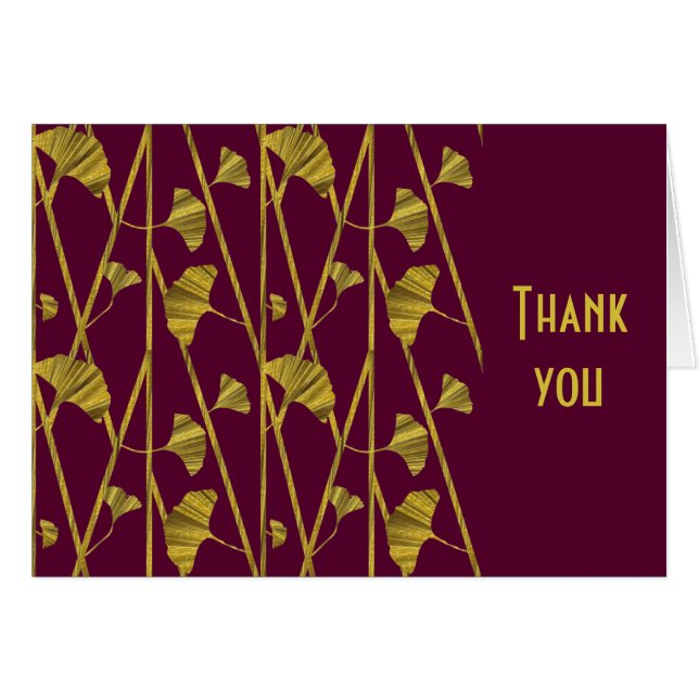 ginkgo d'or (Devant horizontal)