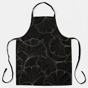 Ginkgo Gold: Luxury Vintage Design Apron