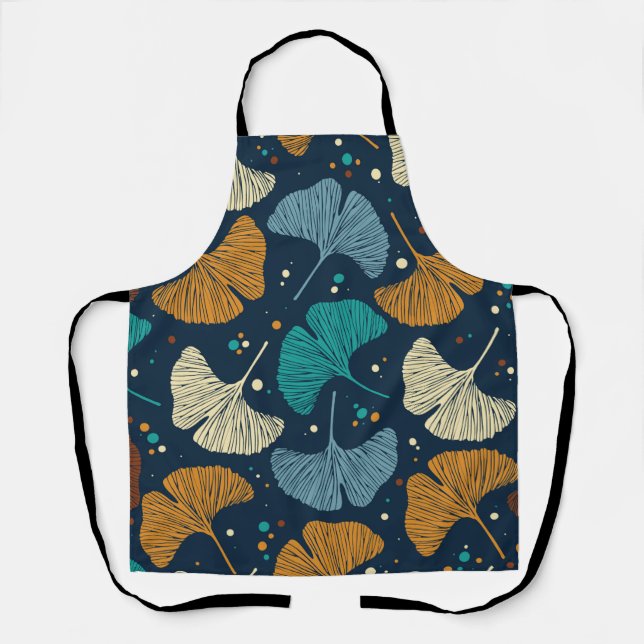 Ginkgo Leaf inspired  Apron (Front)