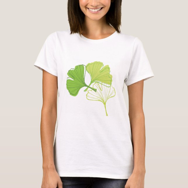 Ginkgo Leaf T-Shirt (Front)