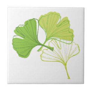 Ginkgo Leaf Tile