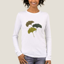 Ginkgo Leaves Customizable Background Colours