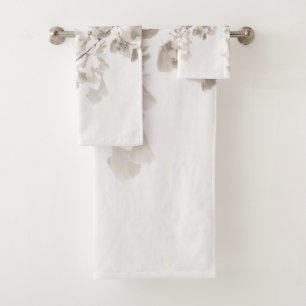 Ginkgo Leaves Dream #2 #wall #decor #art  Bath Towel Set