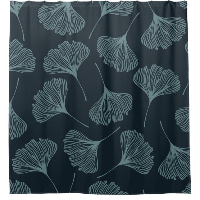 Ginkgo Leaves: Elegant Seamless Pattern. (Front)