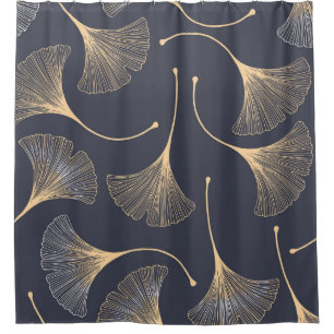 Ginkgo Leaves Seamless Floral Pattern