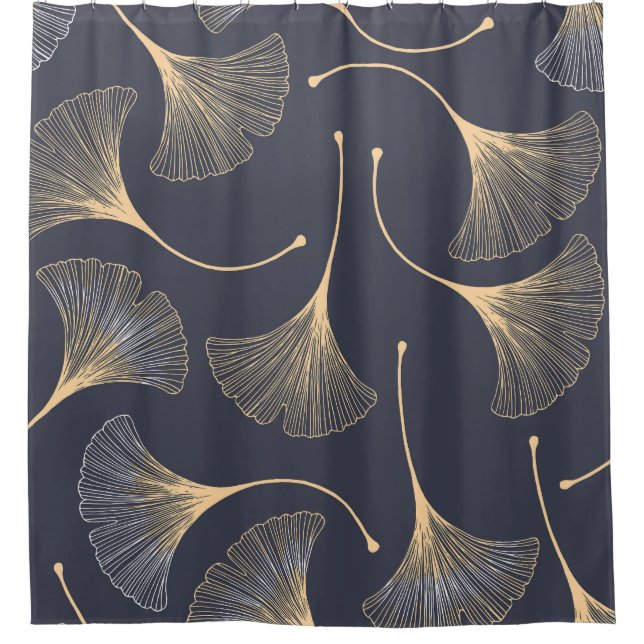 Ginkgo Leaves Seamless Floral Pattern (Front)