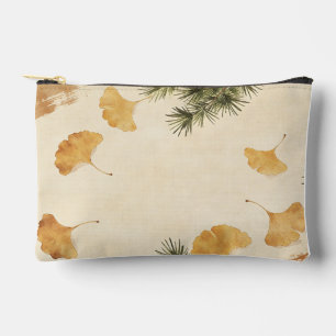 Ginkgo & Pine Needle Print Cut Sew Bag