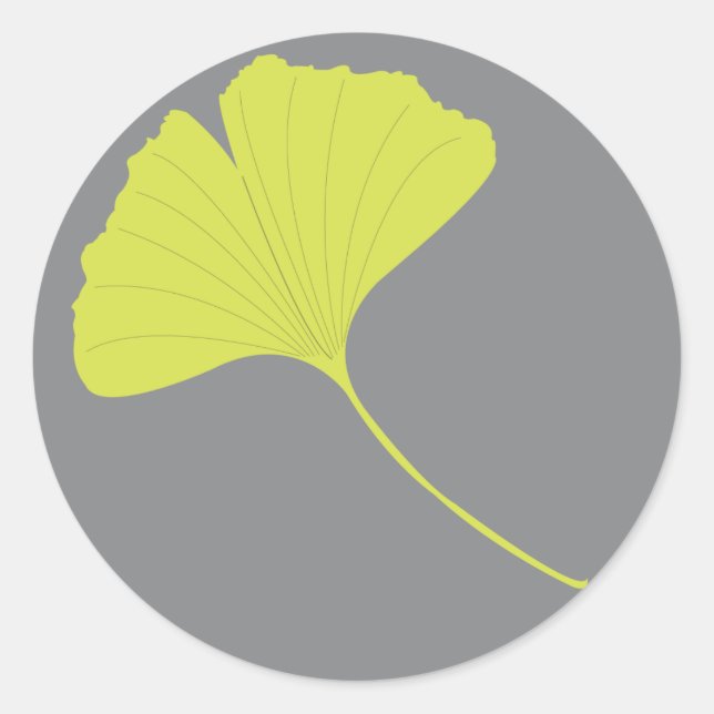 Ginkgo Sticker (Front)