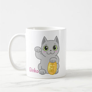 Ginko and Yoshi Lucky cats Mug