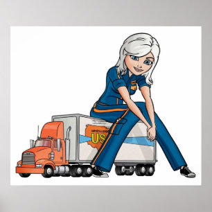 Ginormica Susan Murphy from Monsters vsAliens Poster