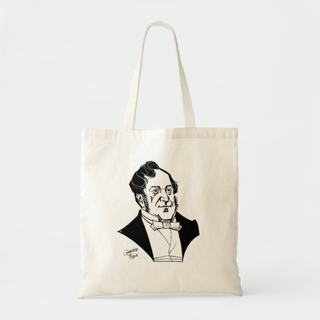 Gioachino Rossini Tote Bag (Front)