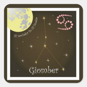 Giomber 22 zercladur fin 22 fanadur sticker