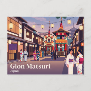 Gion Matsuri Japan Postcard