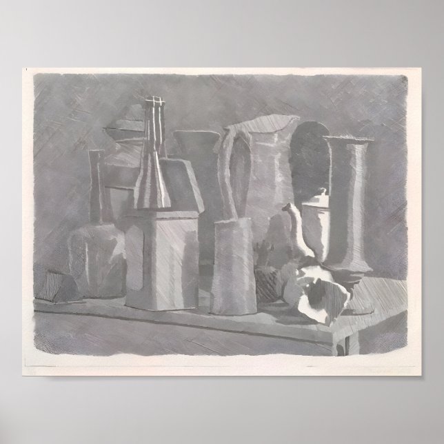 Giorgio Morandi art style Poster (Front)