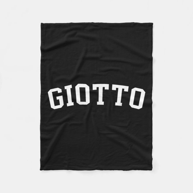 Giotto  fleece blanket (Front)