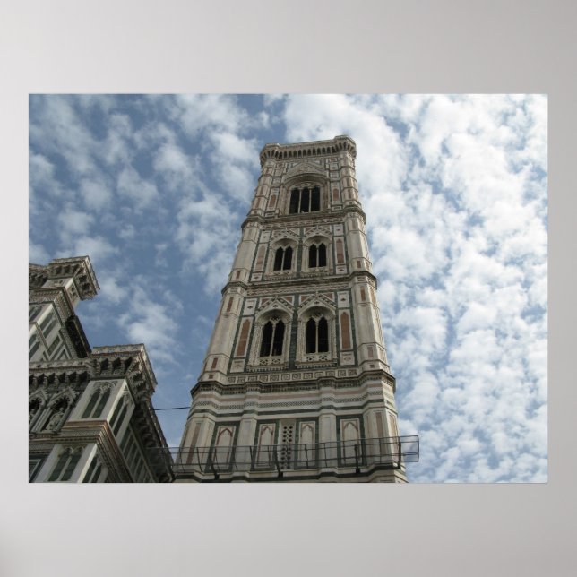 Giotto’s Tower, Florence, Italy Poster (Front)