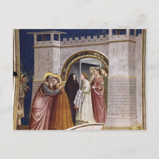 Giotto: The Meeting at the Golden Gate Postcard