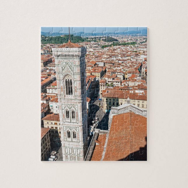 Giotto's Campanile - Florence, Tuscany, Italy Jigsaw Puzzle (Vertical)