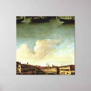 GIOVANNI ANTONIO CANAL (CANALETTO) CANVAS PRINT