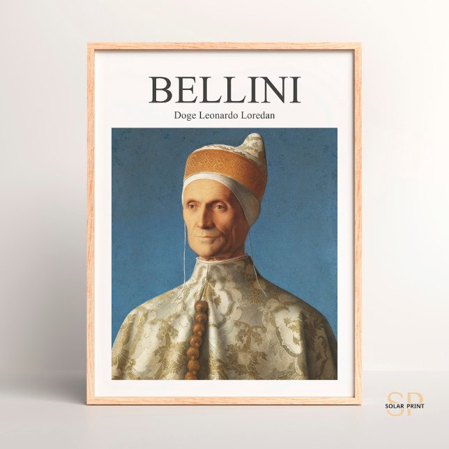 Giovanni Bellini Portrait of Doge Leonardo Loredan Poster (Creator Uploaded)