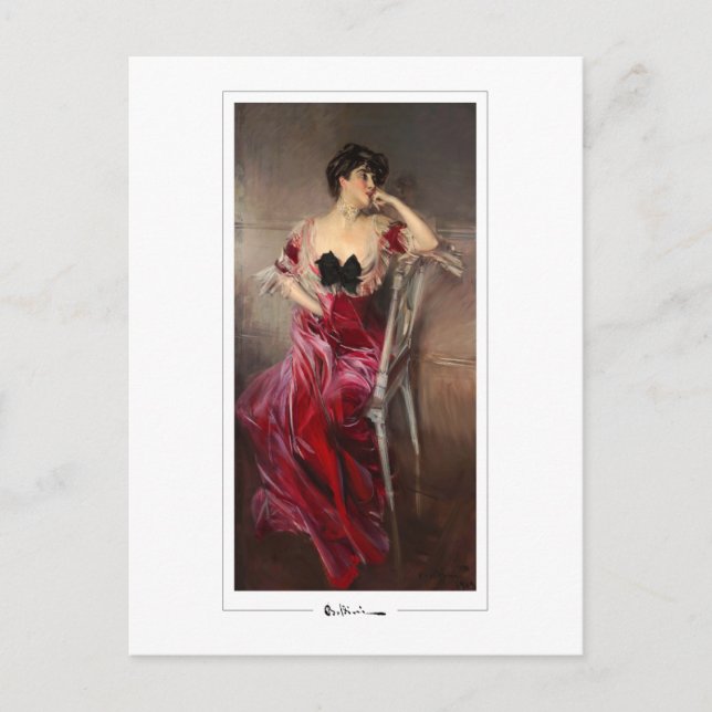 Giovanni Boldini #113 - Fine Art Postcard (Front)