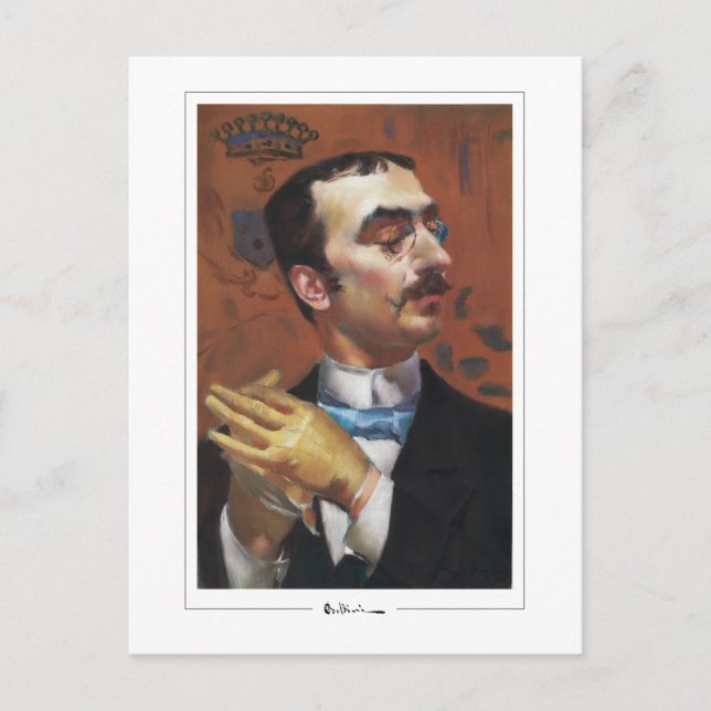 Giovanni Boldini #201 - Fine Art Postcard (Front)