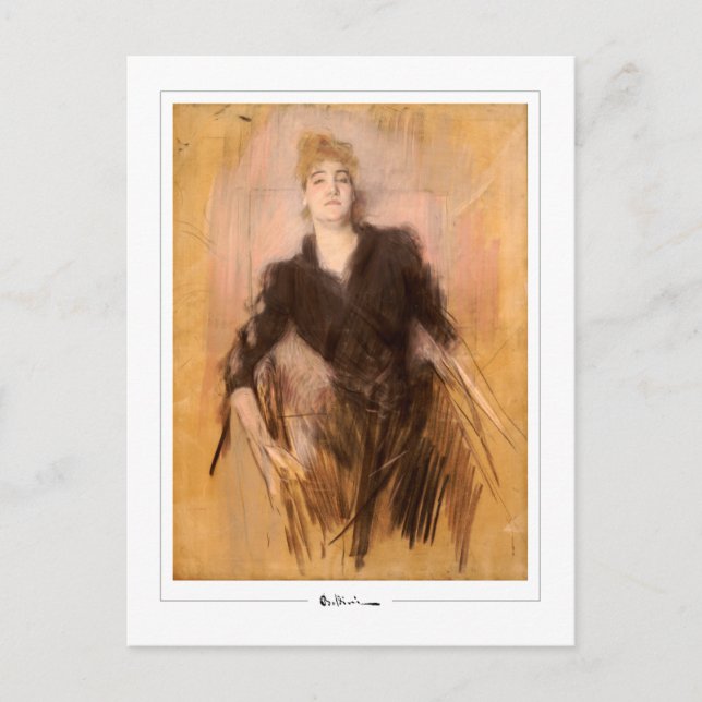 Giovanni Boldini #400 - Fine Art Postcard (Front)