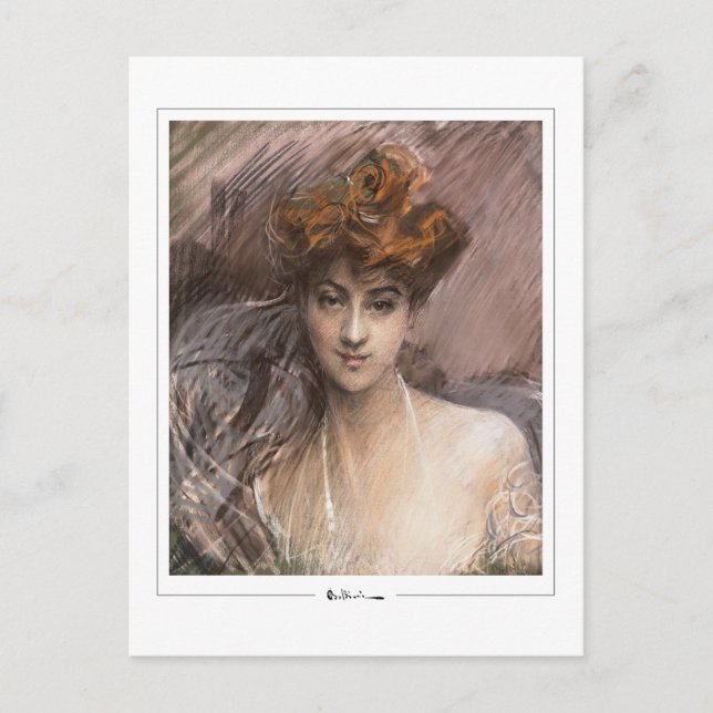 Giovanni Boldini #454 - Fine Art Postcard (Front)