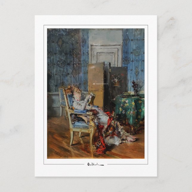 Giovanni Boldini #482 - Fine Art Postcard (Front)