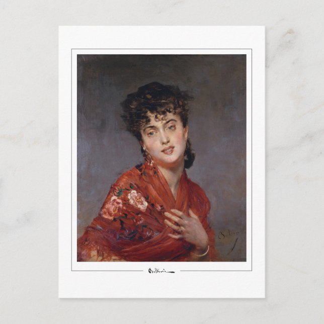 Giovanni Boldini #492 - Fine Art Postcard (Front)